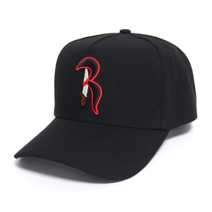 Rebels Black with Red trim baseball cap.