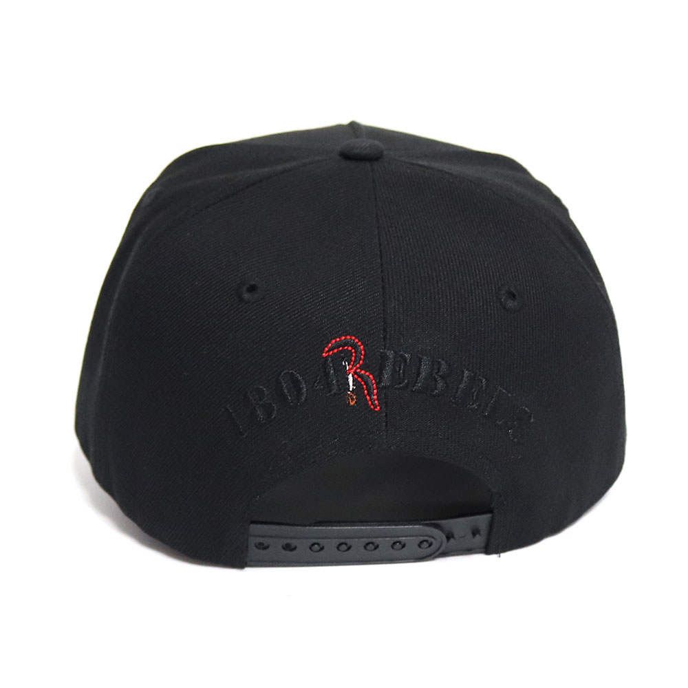 Rebels Black with Red trim baseball cap.