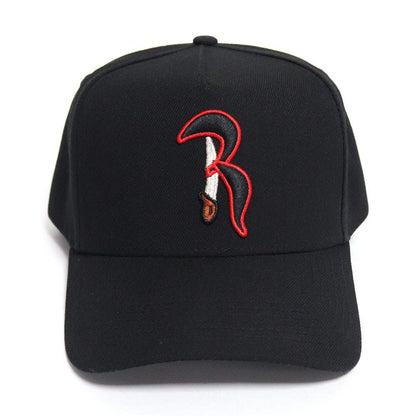 Rebels Black with Red trim baseball cap.